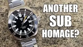 Vertigo Diver One V2 Black Automatic Dive Watch Review - Perth WAtch #187