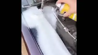 Car Interior Cleaning At Home ! Foam Cleaner ! All Purpose Cleaner😍 #Shorts