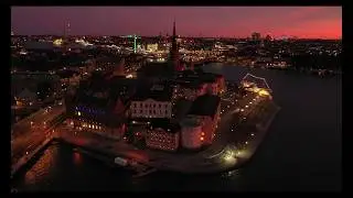 Stockholm Sweden Drone Video
