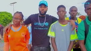 Message de Aaron Boupendza aux jeunes