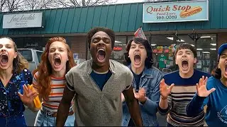 Stranger Things Cast Sings Running Up The Hill !