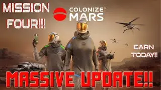 COLONIZE MARS - GAME UPDATE - HOW TO PLAY - WAX BLOCKCHAIN!!