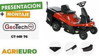 GeoTech-Pro GT-MR 76 - Tractor Rider Cortac&eacute;sped - Presentaci&oacute;n y Montaje