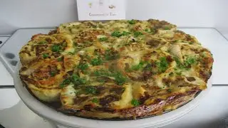 Pizza roulé à la bolognaise et mozzarella - recette pizza #food #ideerecette #pizza viande #revisité