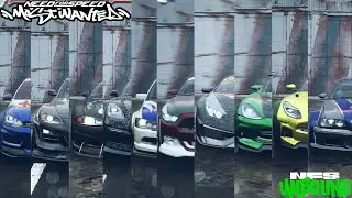 THE MOST | ICONIC AND LEGENDARY | MOST WANTED BLACKLIST CARS TOP SPEED TEST | TUNED | IN NFS UNBOUND