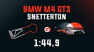 Snetterton 1:44.9 - BMW M4 GT3 - GO Setups | ACC 1.9.3
