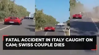 Italy: Swiss couple dies in tragic Ferrari accident; Indian couple safe but injured