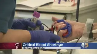Stanford Blood Center Asks For Donations During Critical Supply Shortage