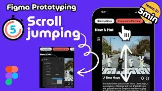 Figma prototyping in 5 : The quickest way to Scroll Jump!