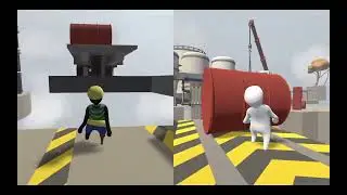 Klooien met een rode ton! (human fall flat)