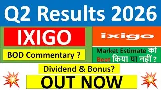 IXIGO Q2 results 2026 | Le Travenues results today | IXIGO Share News | IXIGO Share latest news