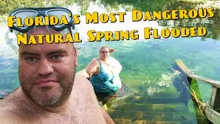 We Went Swimming In Florida's Most Dangerous Sinkhole After A Hurricane - Eagles Nest Cave