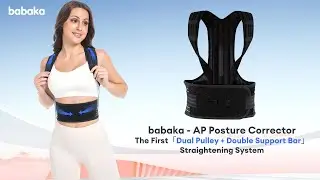 babaka AP Posture Corrector - How to Wear Guide #babaka #posturecorrector #posturetips