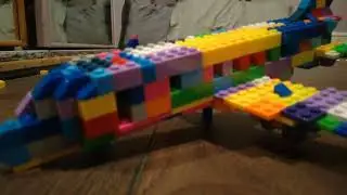 lego airplane crash (engine failure) Canada