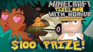 $100 PRIZE! ANYONE CAN ENTER! Minecraft Pixelmon Live with aDrive!