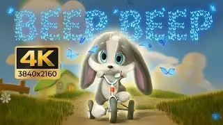 Snuggle Bunny - Beep Beep (English). Good quality / 4k / 2160p / 3840x2160.