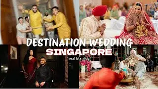 REALITY OF SHOOTING AN INDIAN WEDDING | SINGAPORE