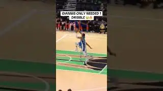 giannis dunk🏀⛹️🔥 #greekfreak #giannisantetokounmpo #nba  #bucks #dunkss #basketball