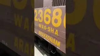 Super Honking Wag5HA Locomotive Indianrailway WGD4 Indian #locomotive train#shorts#status#viral#vlog