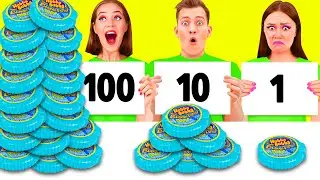 100 Layers of Food Challenge | Funny Kitchen War by PaRaRa Challenge