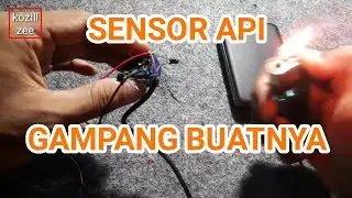 sensor api / flame sensor mudah sekali membuat nya ( simple project BC547 )