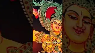 tanjore painting #italy seetha #short #shortvideo #traditional  #indianart