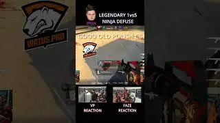 good old polish cs VP SNAX 1vs5 NINJA DEFUSE vs FAZE #csgo #polishcs #virtuspro #2016 #clutch