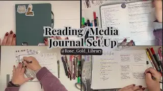 Reading and Media Journal Set Up