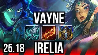 VAYNE vs IRELIA (TOP) | KR Master | 25.18