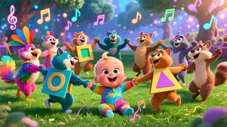 Eagle Soars on Music Roads | Fun Kids Song for Toddlers | Musical Adventure Rhyme