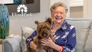Pet-Friendly Living at Elim Park | Barbara's Story