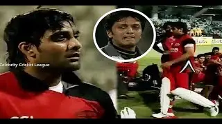 Tarun Got Angry After Loosing His Wicket To Riteish Deshmukh