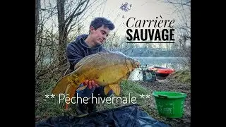 Pêche de la carpe en carrière sauvage ** Saison Hivernale ** 1er épisode FULL HD