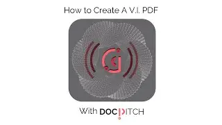 How To Create a V I  PDF with DocPitch
