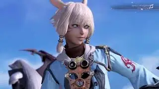 Dissidia NT Crystal B Y'shtola Gameplay (ft. Terra the Invisible)