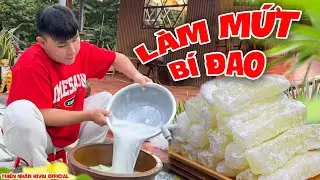 Cách Làm Mứt Bí Đao Trắng Ngon Tại Nhà | Thiện Nhân Rì Viu
