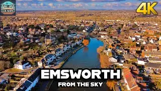 Emsworth Harbour: A Stunning Sunny Winter Flight | DJI Mini 4k Drone Cinematic