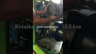 Kirloskar generator 62.5 Kva | Kirloskar generator air filter replacement | air filter