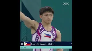 Carlos Yulo's performance in the men&rsquo;s floor final was a dazzling display of power and grace! 🇵🇭👏