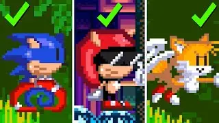 Sunky 3 & Mitee ~ Sonic 3 A.I.R. mods ~ Gameplay