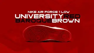 Nike Air Force 1 Low UNIVERSITY RED & BAROQUE BROWN 2025 &ndash; Must-See Sneaker Review!
