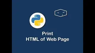 print html of web page in python 😀