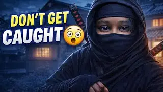 I Became a Silent Ninja🥷 😱 | Funny Stealth Gameplay with Voice Over🤣 | Ninja Game 