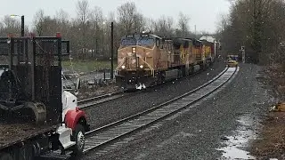 A Snow Train in Troutdale - 3/14/20