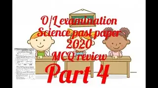 O/L examination science paper MCQ review part 4