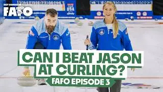 Kelce vs. Kelce: Kylie & Jason Battle For Who Is The Best Curler In The Family | FAFO Ep. 3