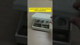 Leather  storage  box