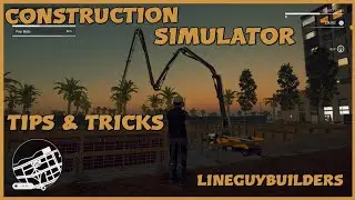 The Easiest Way To Pour Concrete in CONSTRUCTION SIMULATOR