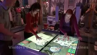 MultiTouch table at the National Museum of Finland