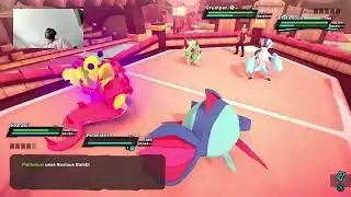 My opp got too cocky or maybe he meant to leave Piraniant alive lol #temtem #funnygamer #fyp